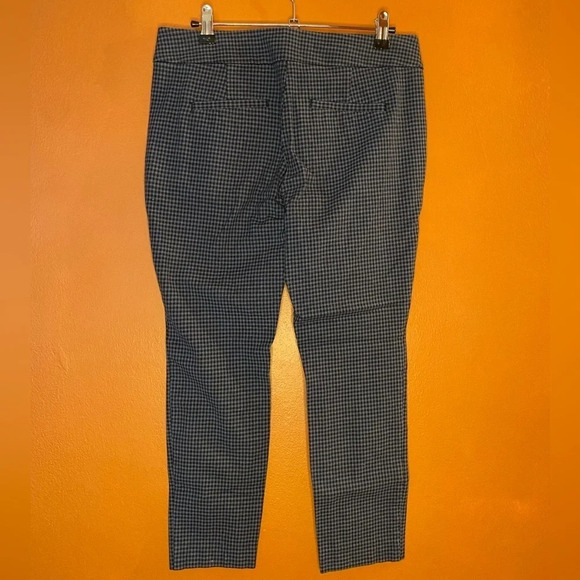 W&W ONCE LOFT Petite Plaid Skinny Ankle Pants in Marisa Fit - Picture 5 of 6